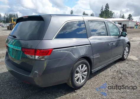 2015 Honda Odyssey Ex из США, поврежденный, VIN 5FNRL5H49FB025993